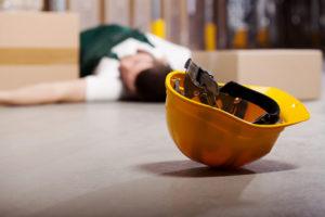 an injured worker after a warehouse accident