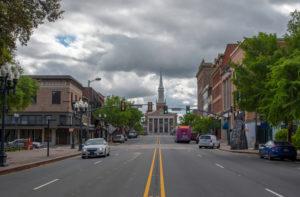 A photo of downtown Shreveport.