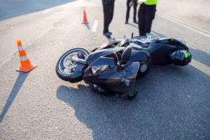 police investigate motorcycle accident