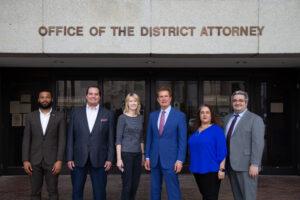 Morris Bart and his volunteer attorneys assisting the New Orleans DAs Office.