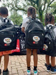 Morris Bart Back to School Giveaway Backpacks