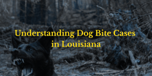 Understanding Dog Bite Cases in Louisiana: Your Rights and Legal Options