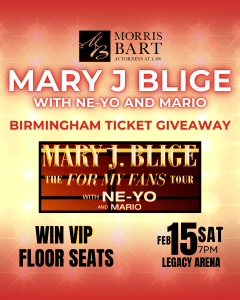 Morris Bart Mary J. Blige VIP Ticket Giveaway